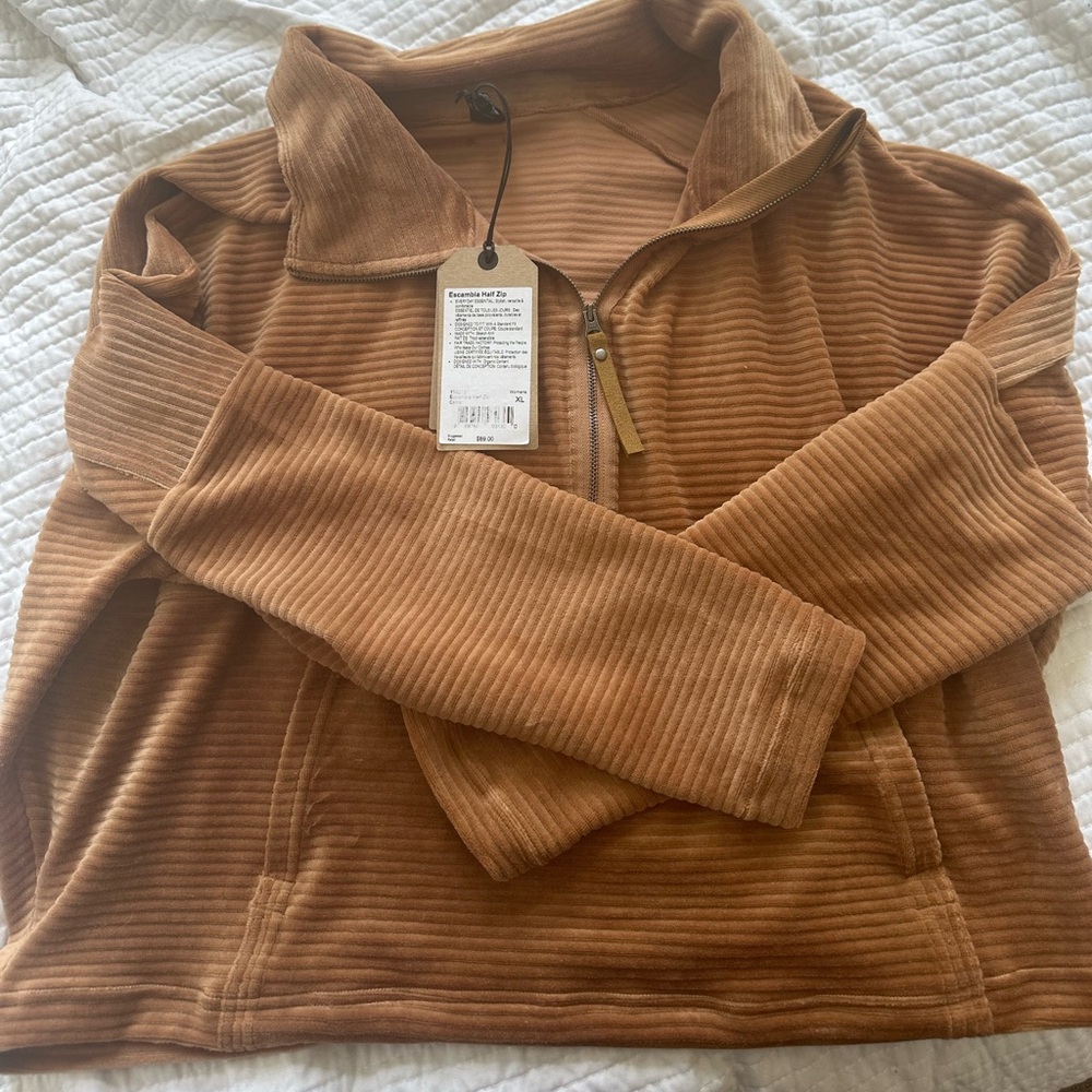 Prana Crop Womans Half Zip